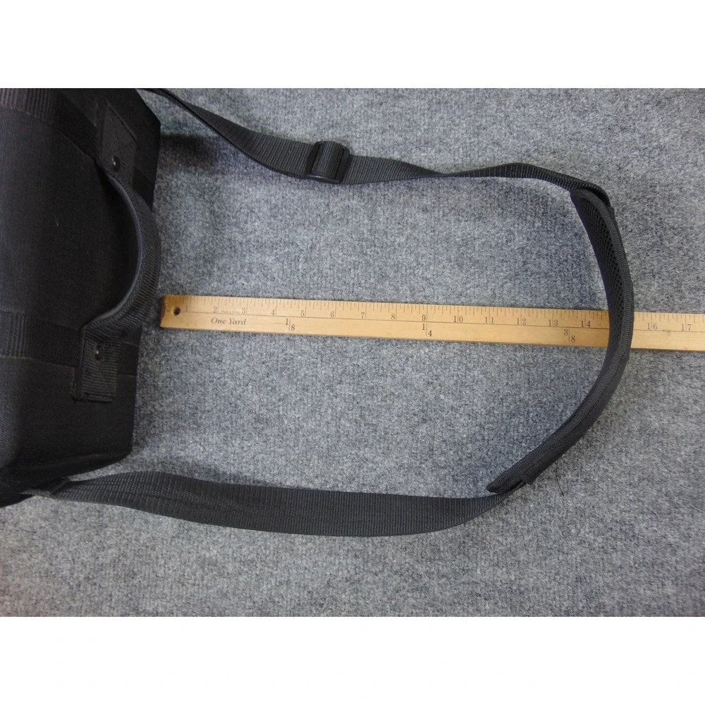Nikon Camera Bag Mens Black Solid Shoulder Strap Padded DSLR Gadget Case Utility